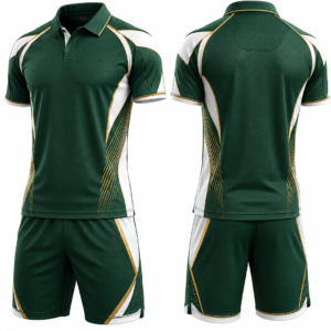 Aqua and navy Tennis uniform
