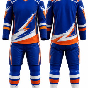 _blue_orange_lightning_hockey_uniform