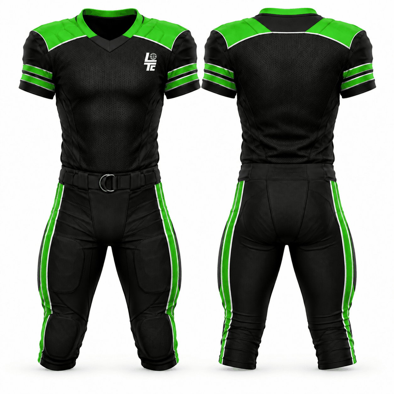 Classic Stripe American Football Uniform - Image 3