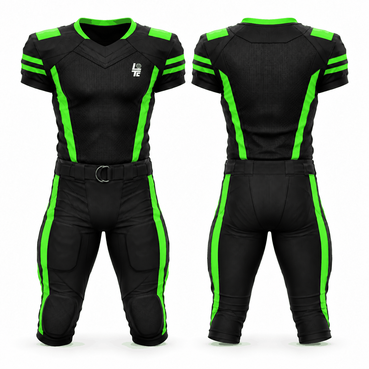 Triple Stripe American Football Uniform - Image 3