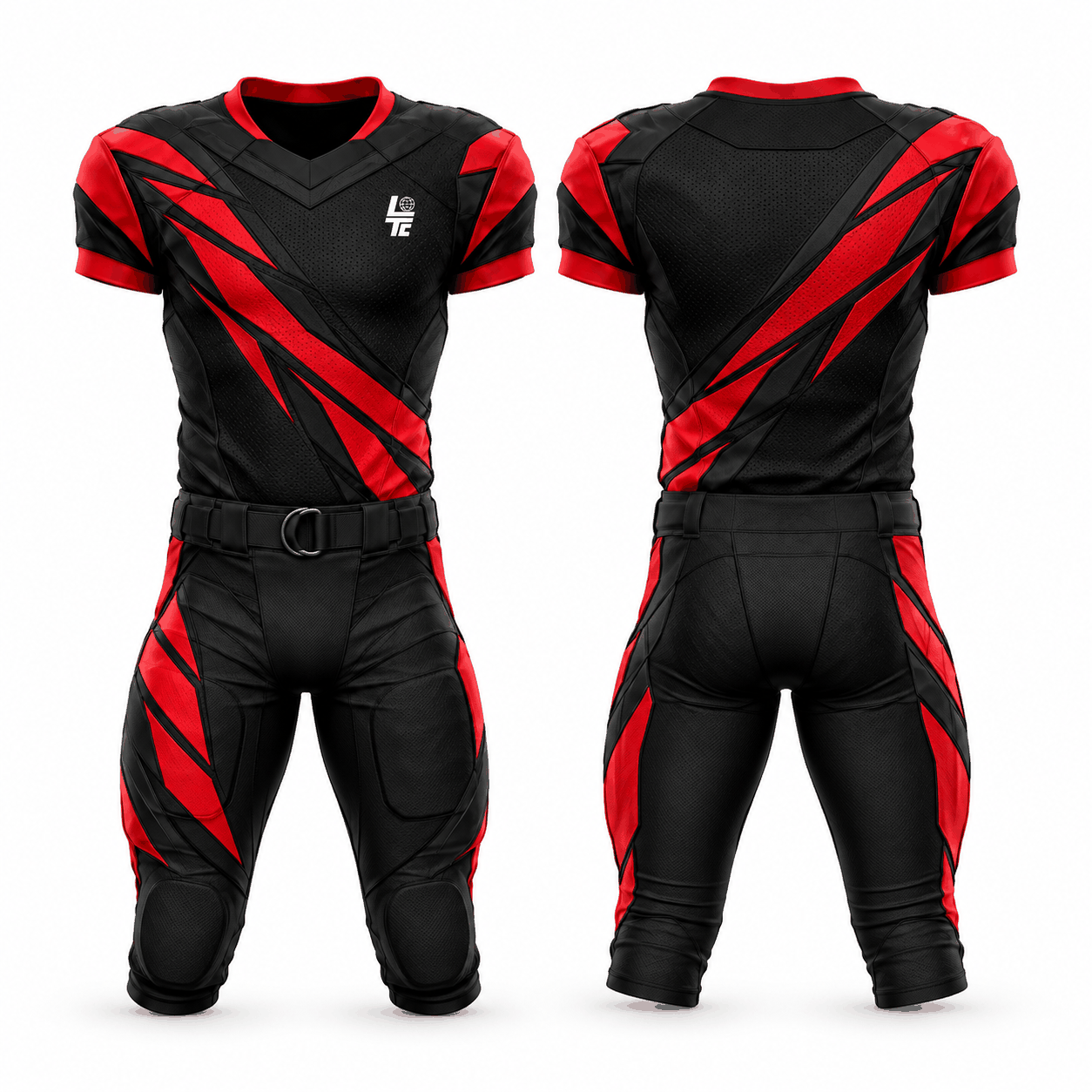 Diagonal Flash American Football Uniform - Image 2