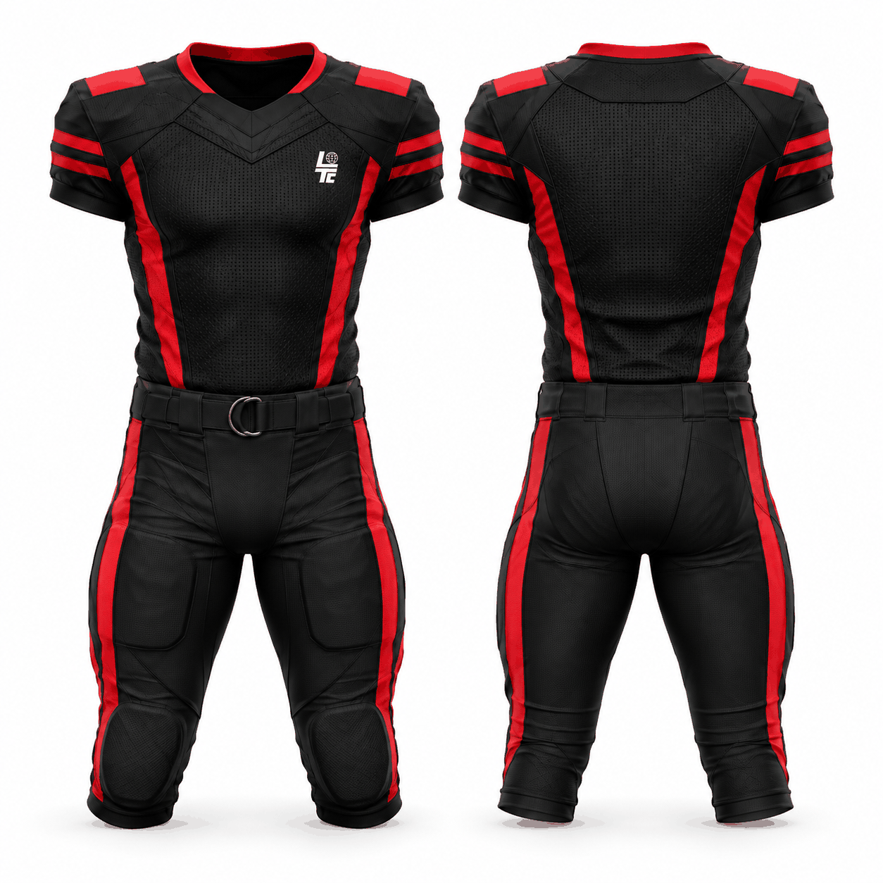 Triple Stripe American Football Uniform